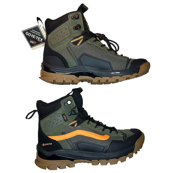 VANS UltraRange EXO Hi Gore-Tex MTE-3 Hiking Shoe Boots Men’s 11 Olive Black Gum - Picture 10 of 11